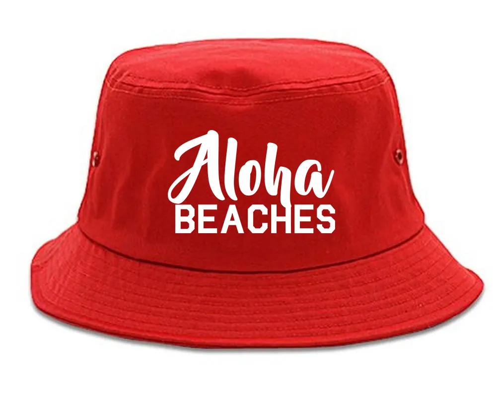 Aloha Beaches Mens Bucket Hat