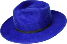 Bailey of Hollywood Conlon Fedora - Lazuli Blue/L Lazuli Blue, Large