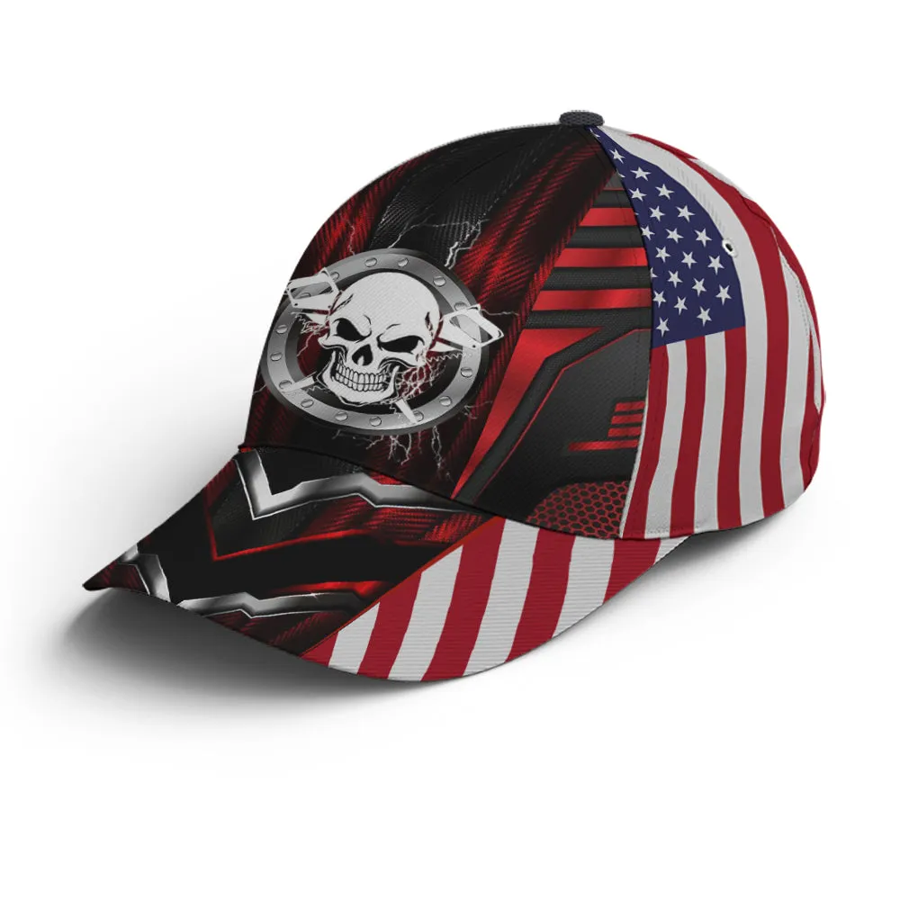 Baseball Cap For Carpenter US Flag Pattern Coolspod