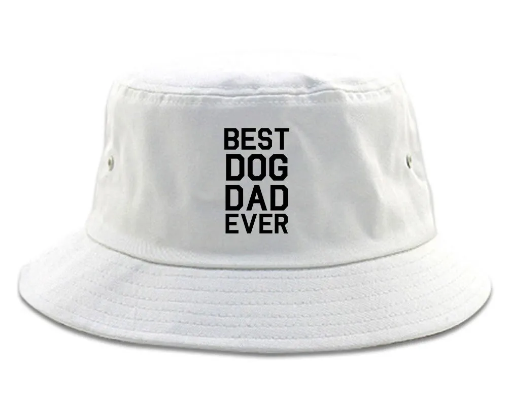 Best Dog Dad Ever Mens Bucket Hat