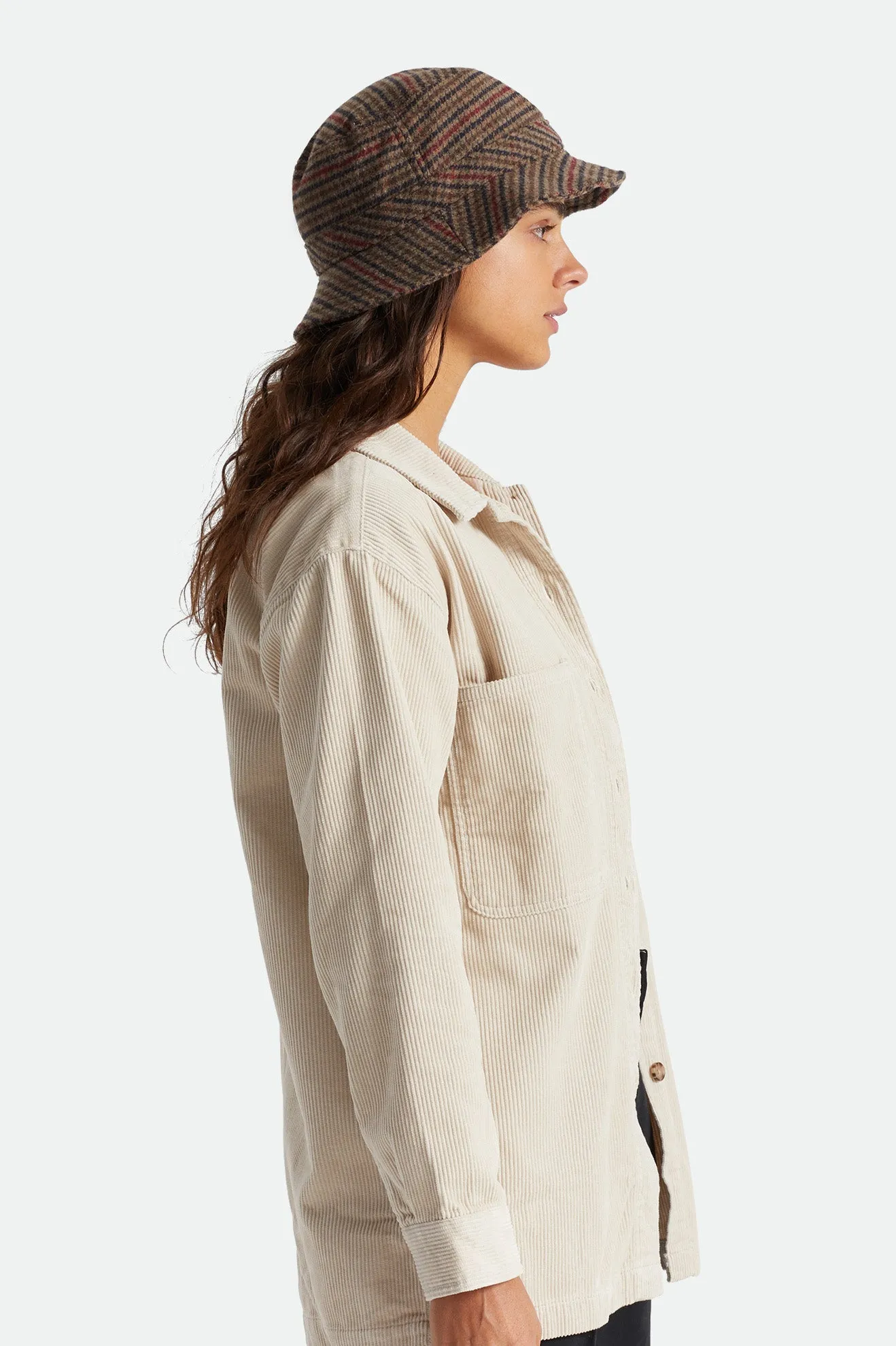 Beta Packable Bucket Hat - Collegiate Plaid