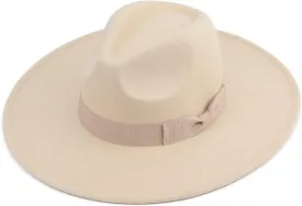 Big Wide Brim Women Fedora Hat