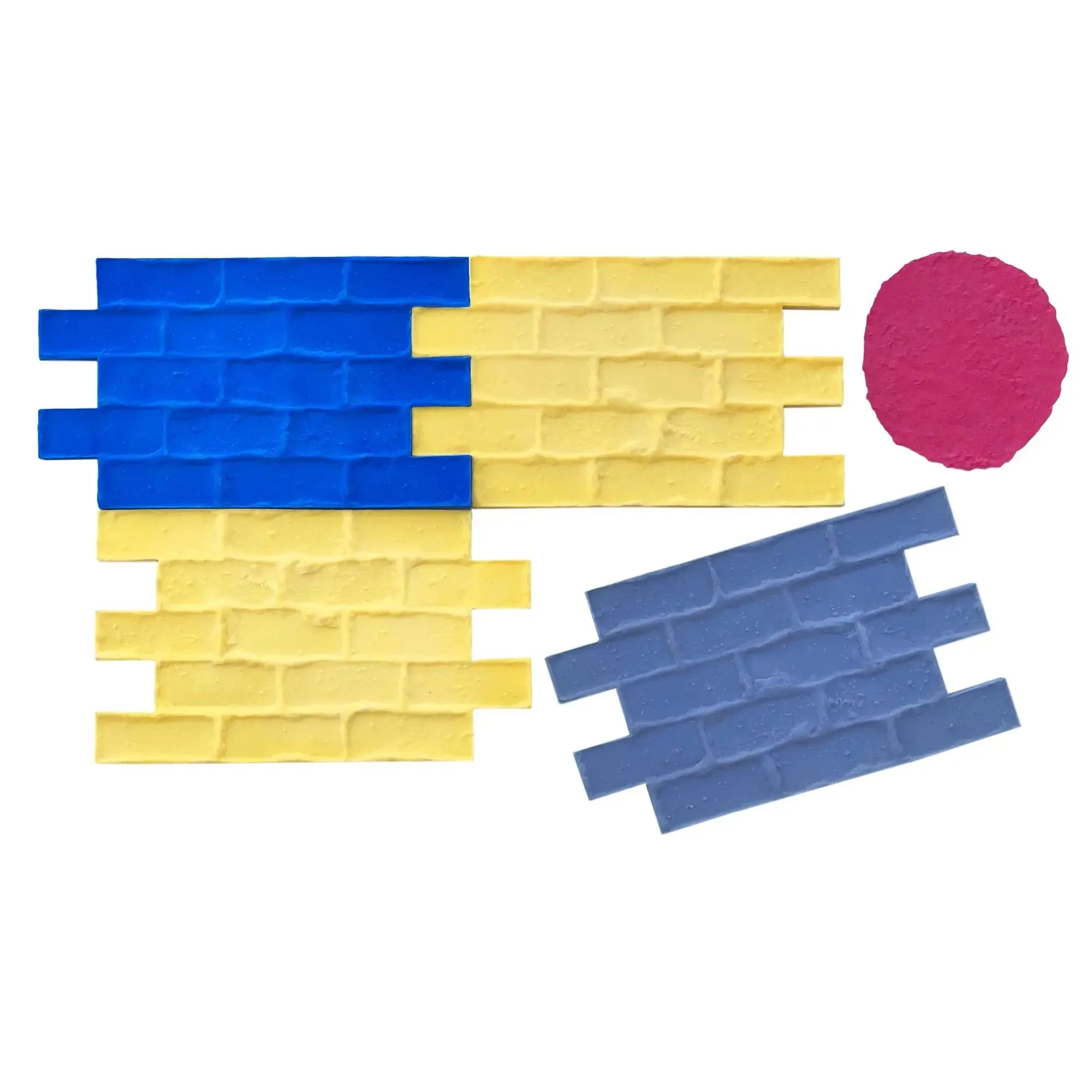 Brick Concrete Stamps - Capone Cobble