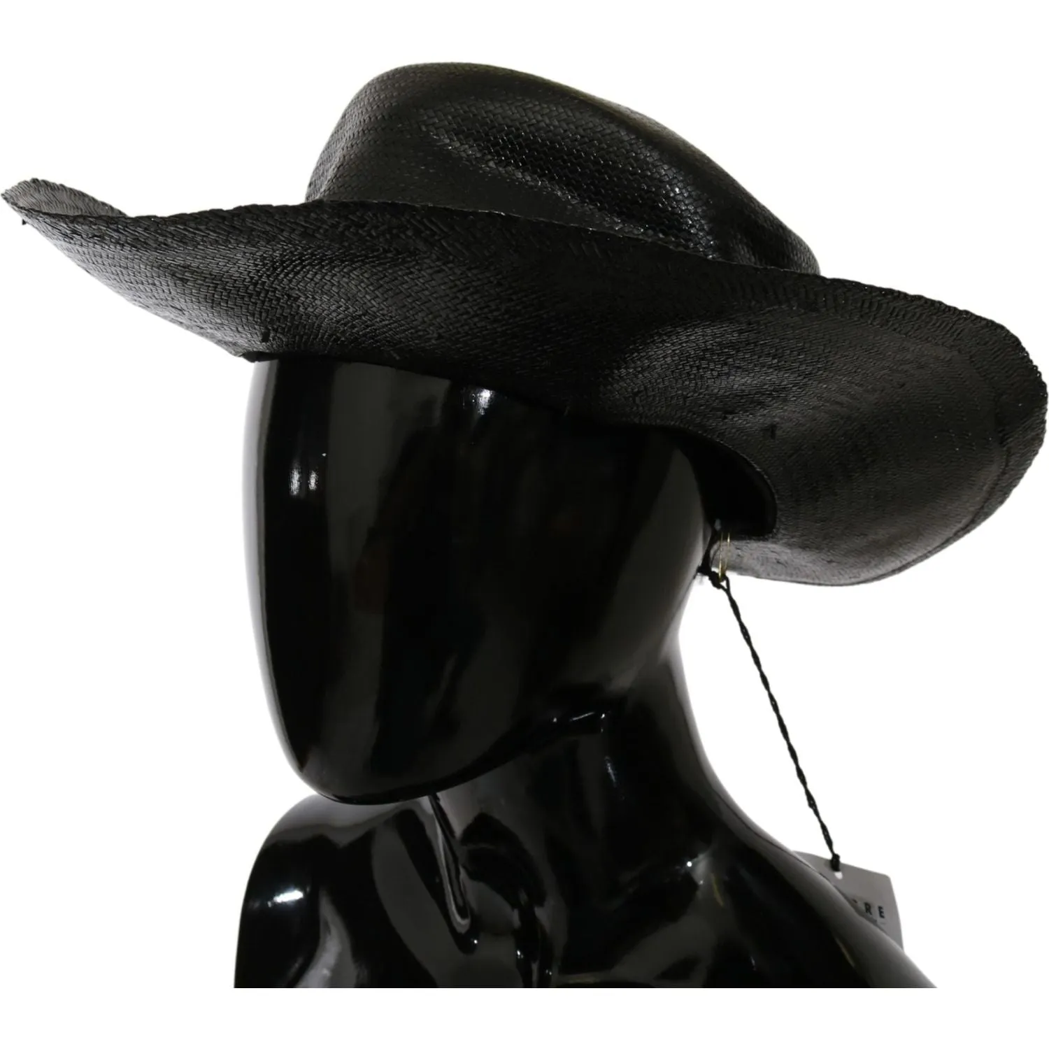 Costume National Chic Black Floppy Hat - Timeless Elegance