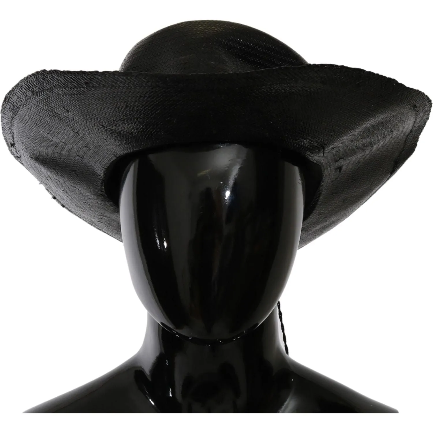 Costume National Chic Black Floppy Hat - Timeless Elegance