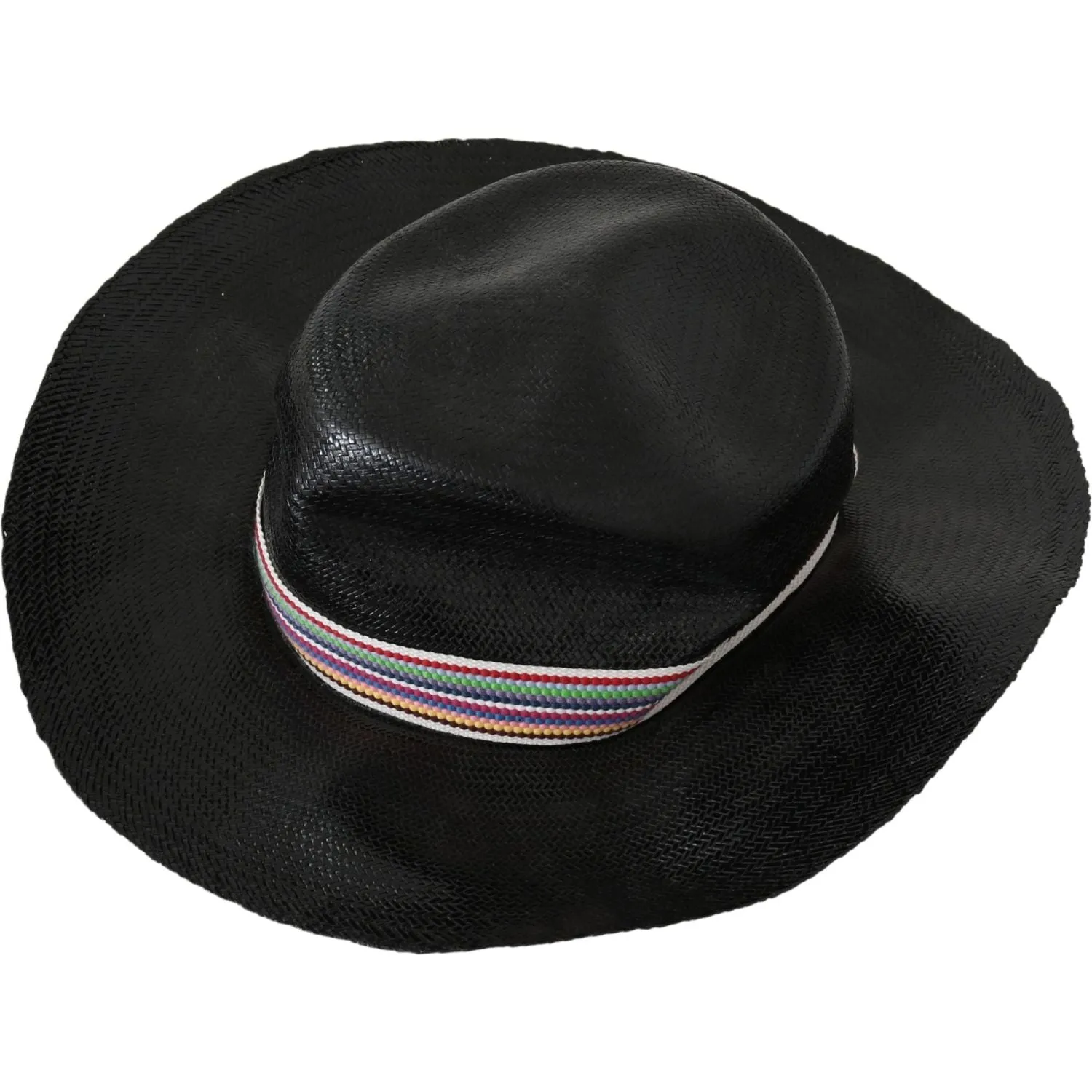 Costume National Chic Black Floppy Hat - Timeless Elegance