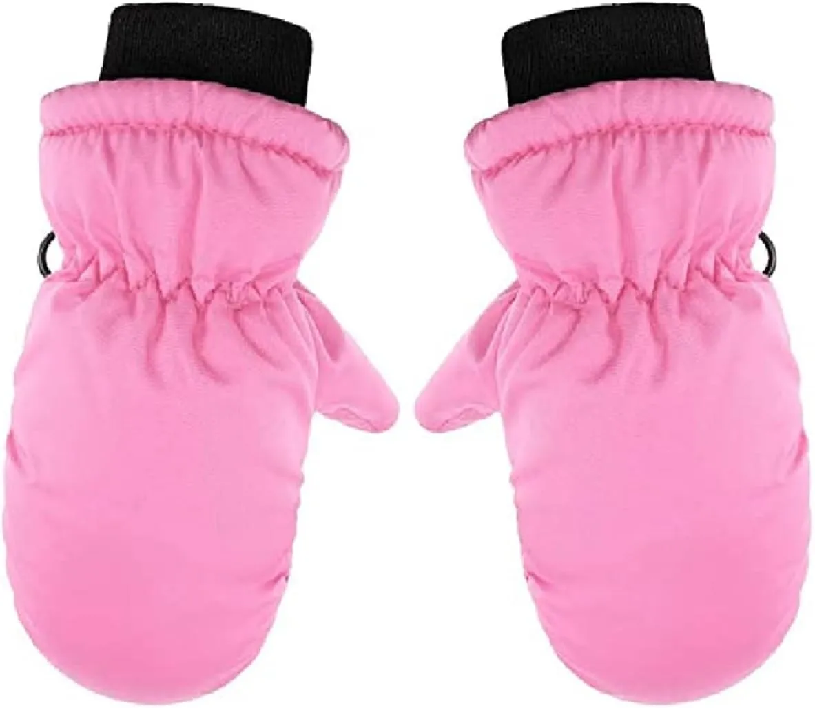 DOOVID Toddler Mittens Winter Warm Ski Mittens Waterproof Fleece Lined Kids Outdoor Snow Gloves