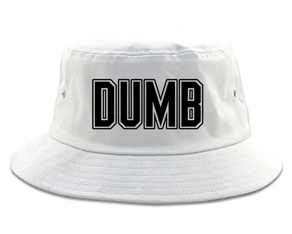 Dumb Funny College Mens Bucket Hat