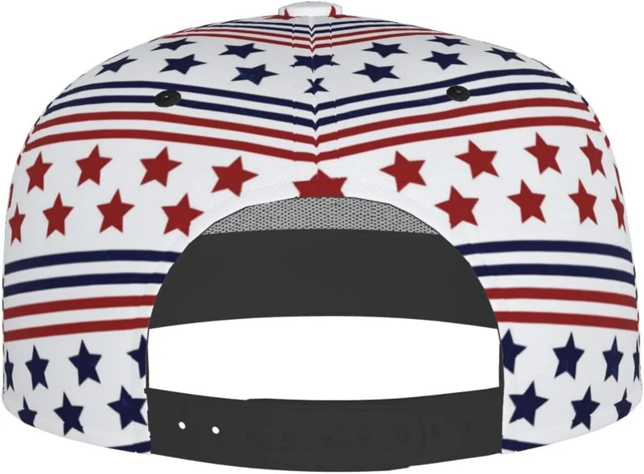 Fashion American Flag Baseball Hats for Men Women USA Flag Baseball Cap Adjustable Independence Trucker Snapback Hat