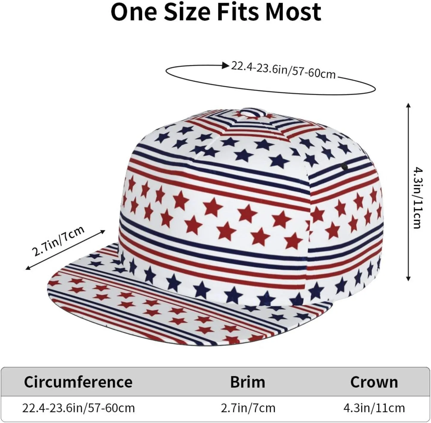 Fashion American Flag Baseball Hats for Men Women USA Flag Baseball Cap Adjustable Independence Trucker Snapback Hat