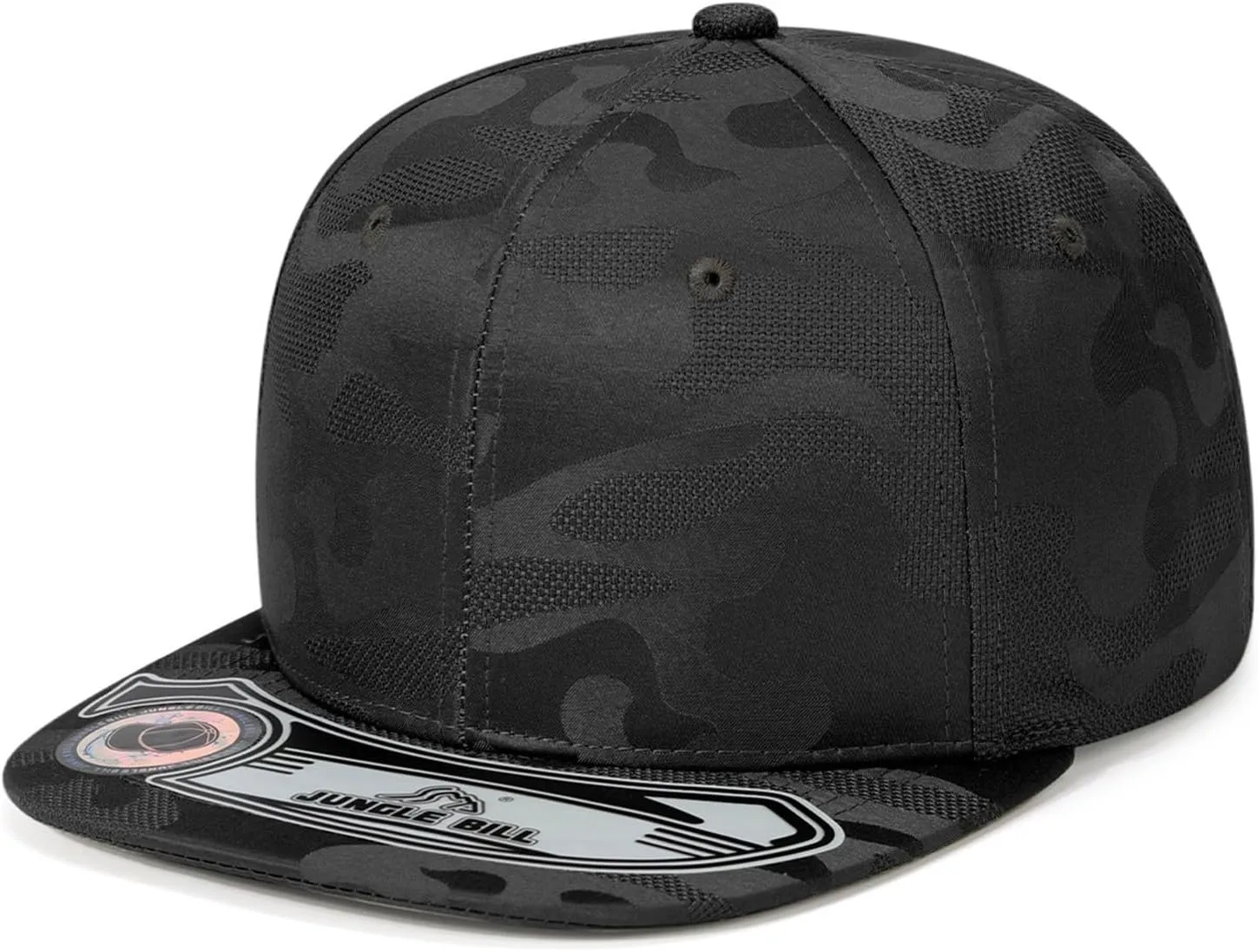 Flat Bill Baseball Caps for Men Women Camouflage Snapback Structured Vistor Hats Hip-Hop Flat Brim Trucker Hat FTC01