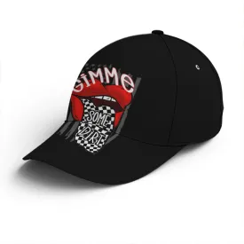 Gimme Some Dirt Racing Sassy Lips Baseball Cap Coolspod