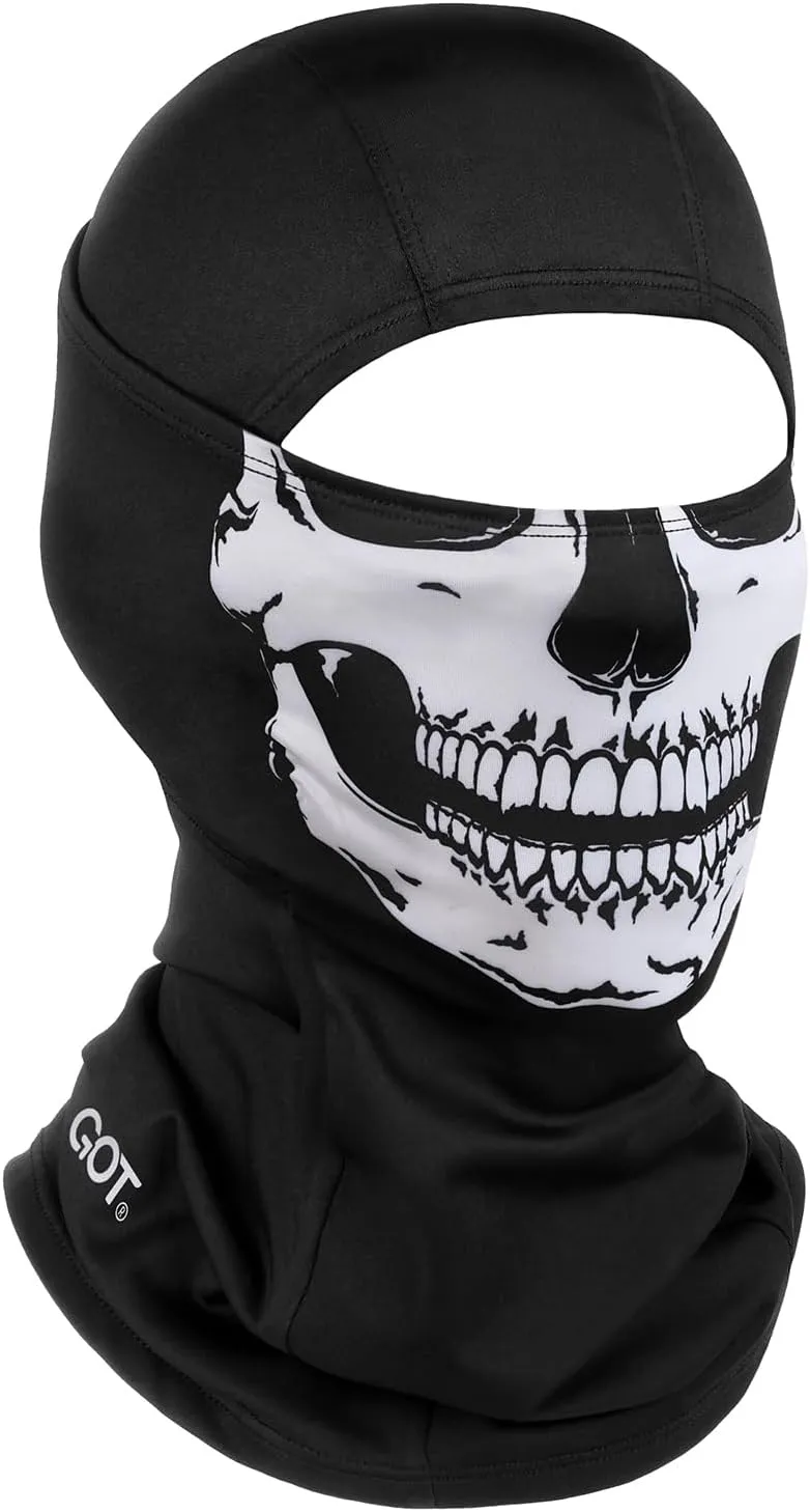 GOT Sports UPF 50  Balaclava Face Mask - Sun Protection Hood Balaclava for Men Women - Motorcycle Sheisty Mask for Fishing