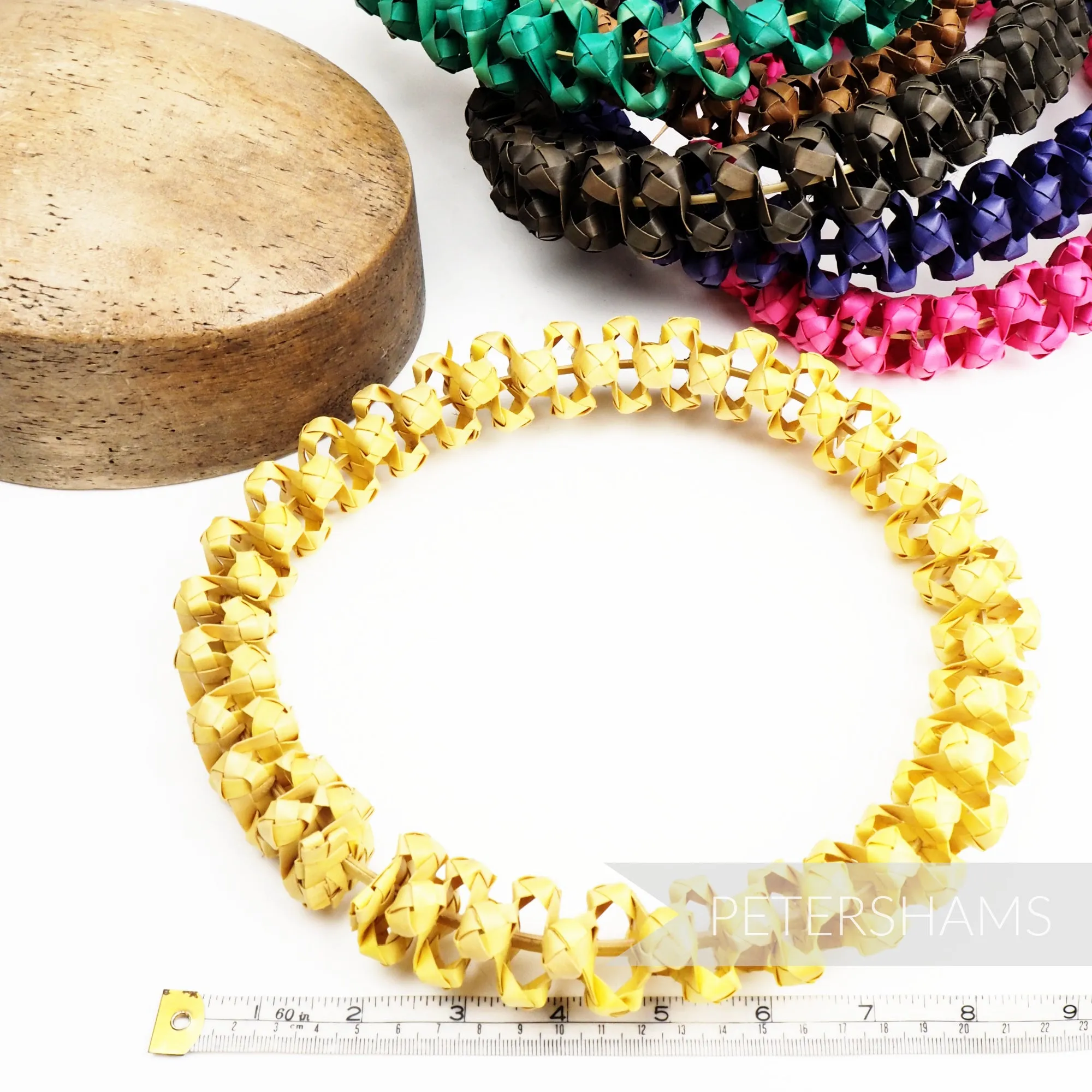 Handwoven Straw Adjustable Headdress Frame