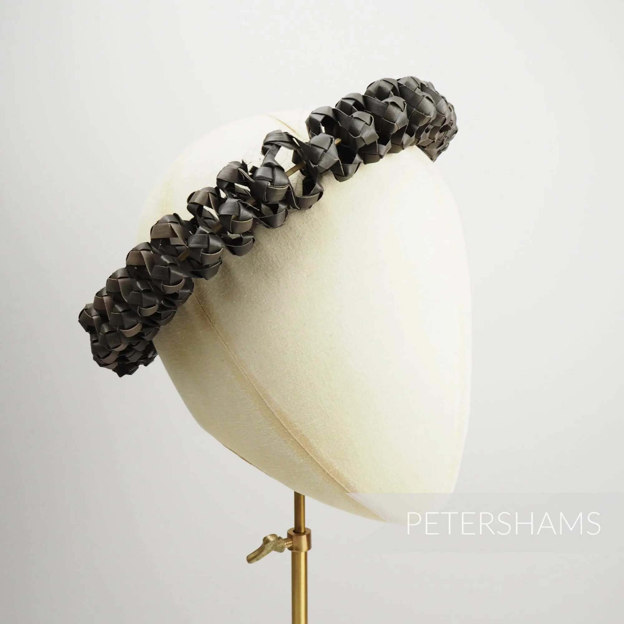 Handwoven Straw Adjustable Headdress Frame