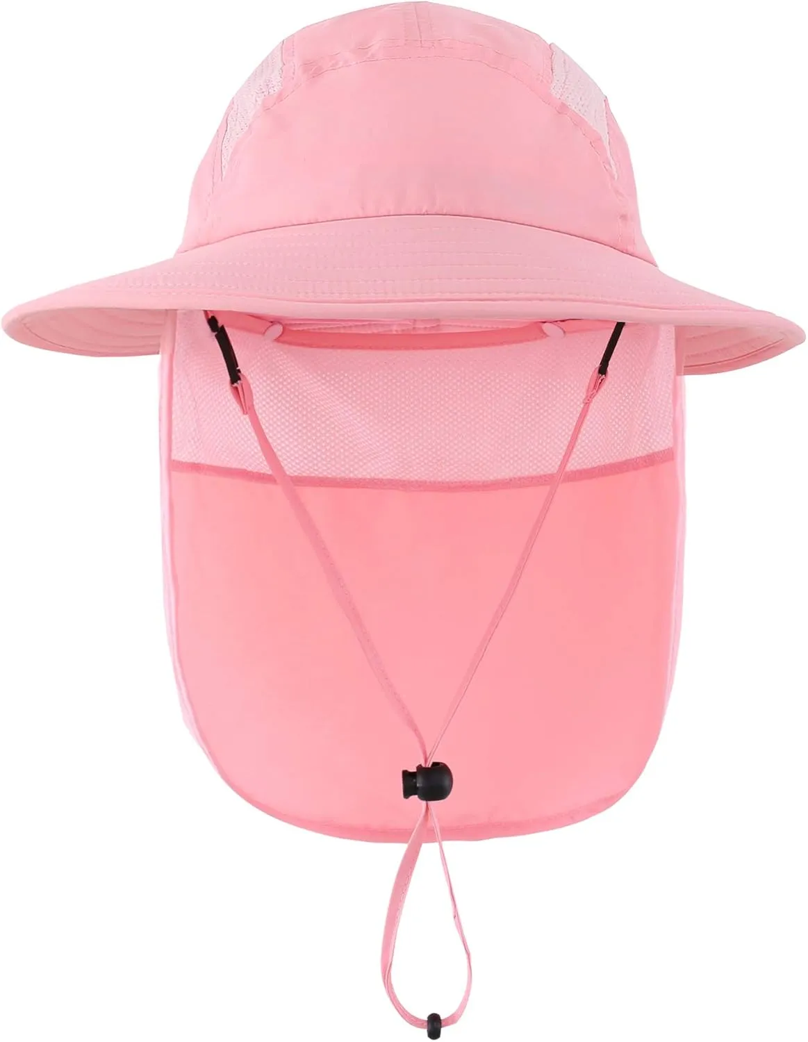 Home Prefer UPF 50  Boys Sun Hat with Neck Flap Wide Brim Summer Beach Bucket Hat for Boys Girls Toddler Kids Safari Hat