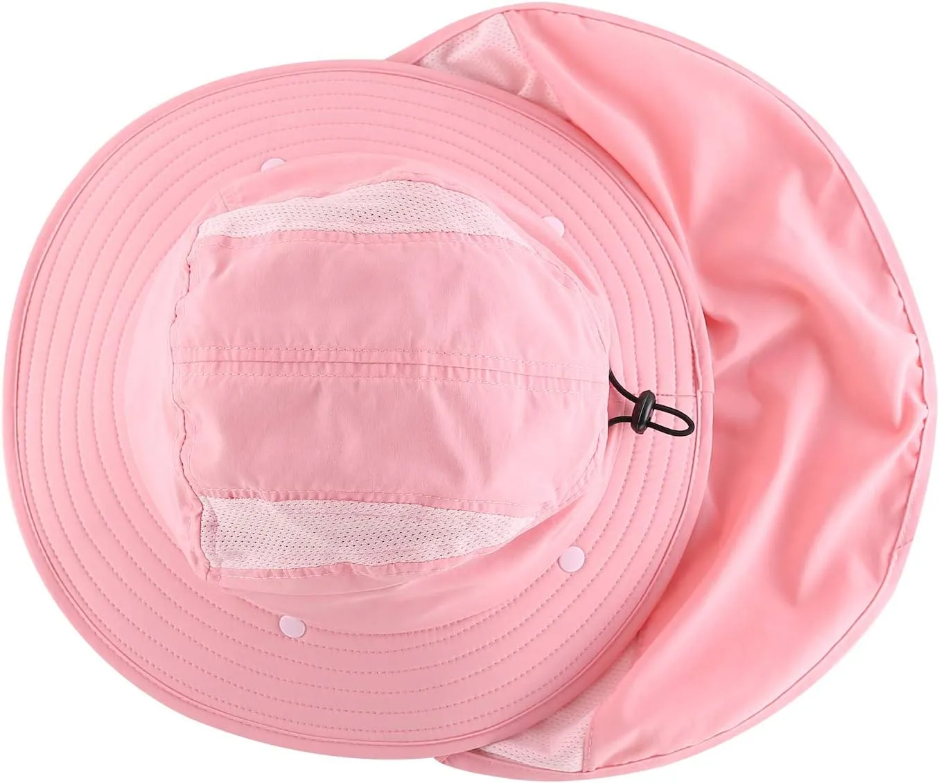 Home Prefer UPF 50  Boys Sun Hat with Neck Flap Wide Brim Summer Beach Bucket Hat for Boys Girls Toddler Kids Safari Hat