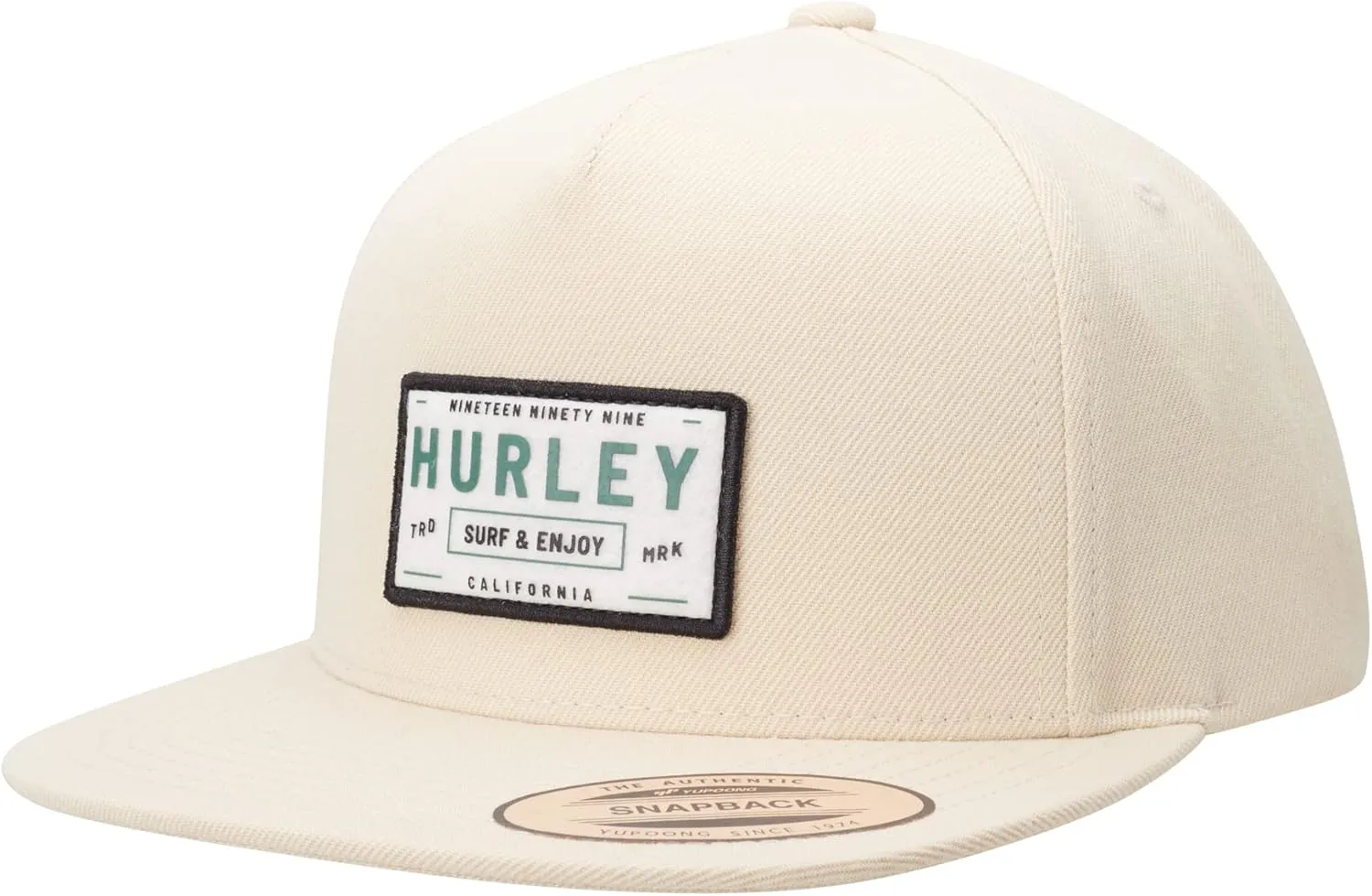 Hurley Men's Hat - Bixby Snap Back Flat Brim Baseball Cap