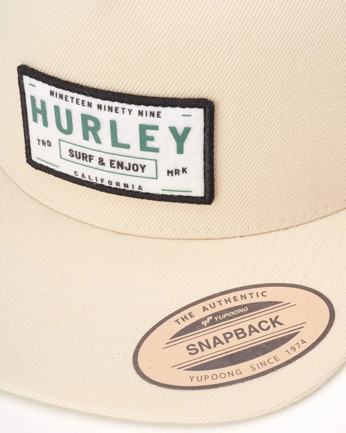 Hurley Men's Hat - Bixby Snap Back Flat Brim Baseball Cap