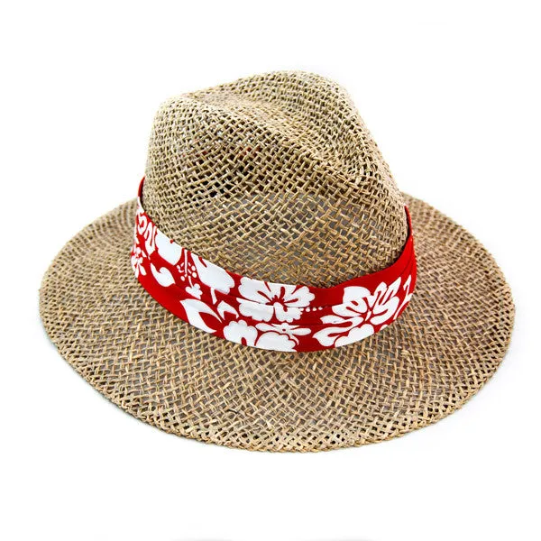 Kenny K - Triple Pleat Floral Hat Band