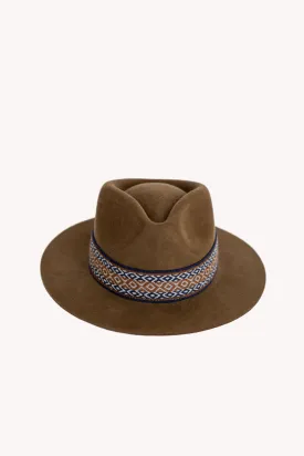 Light Brown Fedora Hat