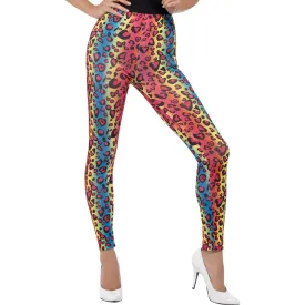 Neon Leopard Print Legging