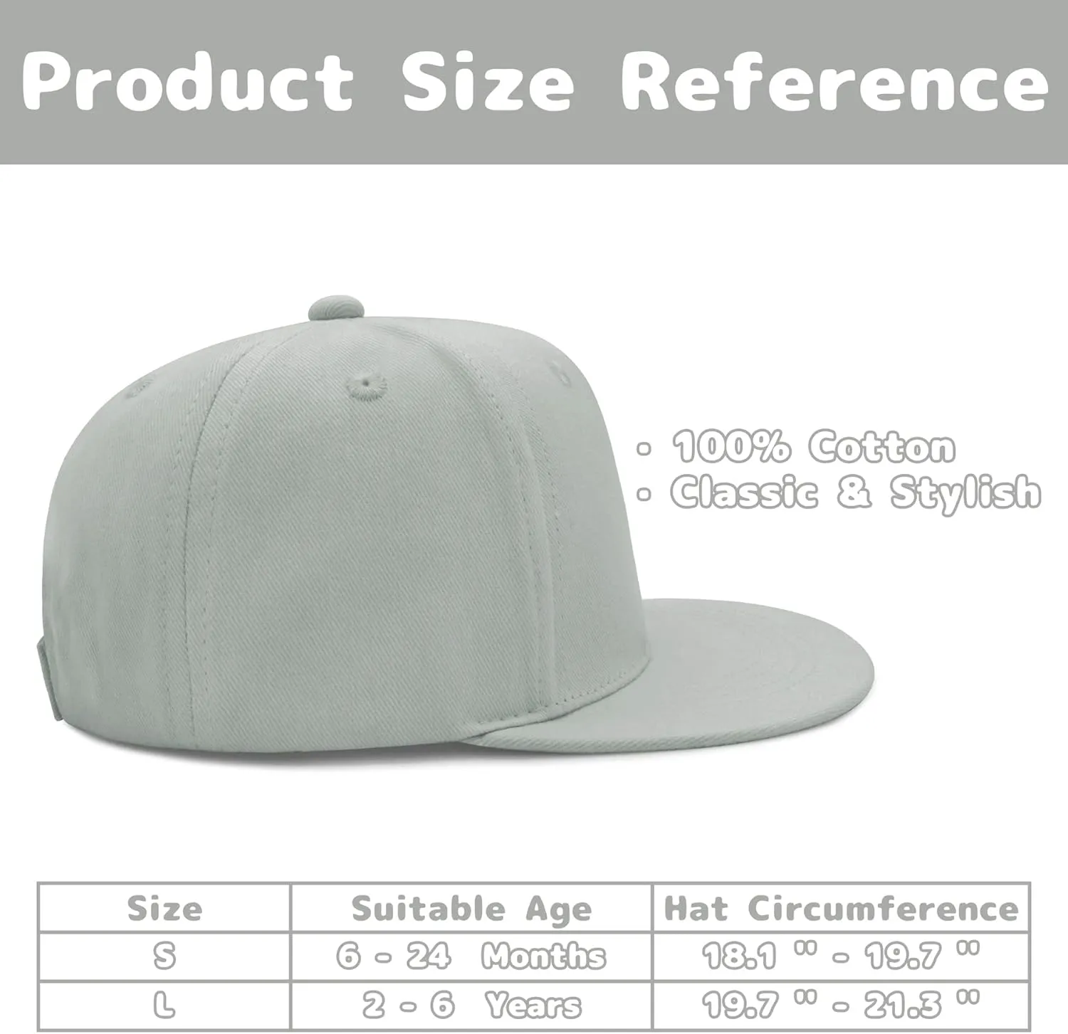 Olreco Toddler Baseball Cap - Baby & Kids Trucker Hat for Boys & Girls