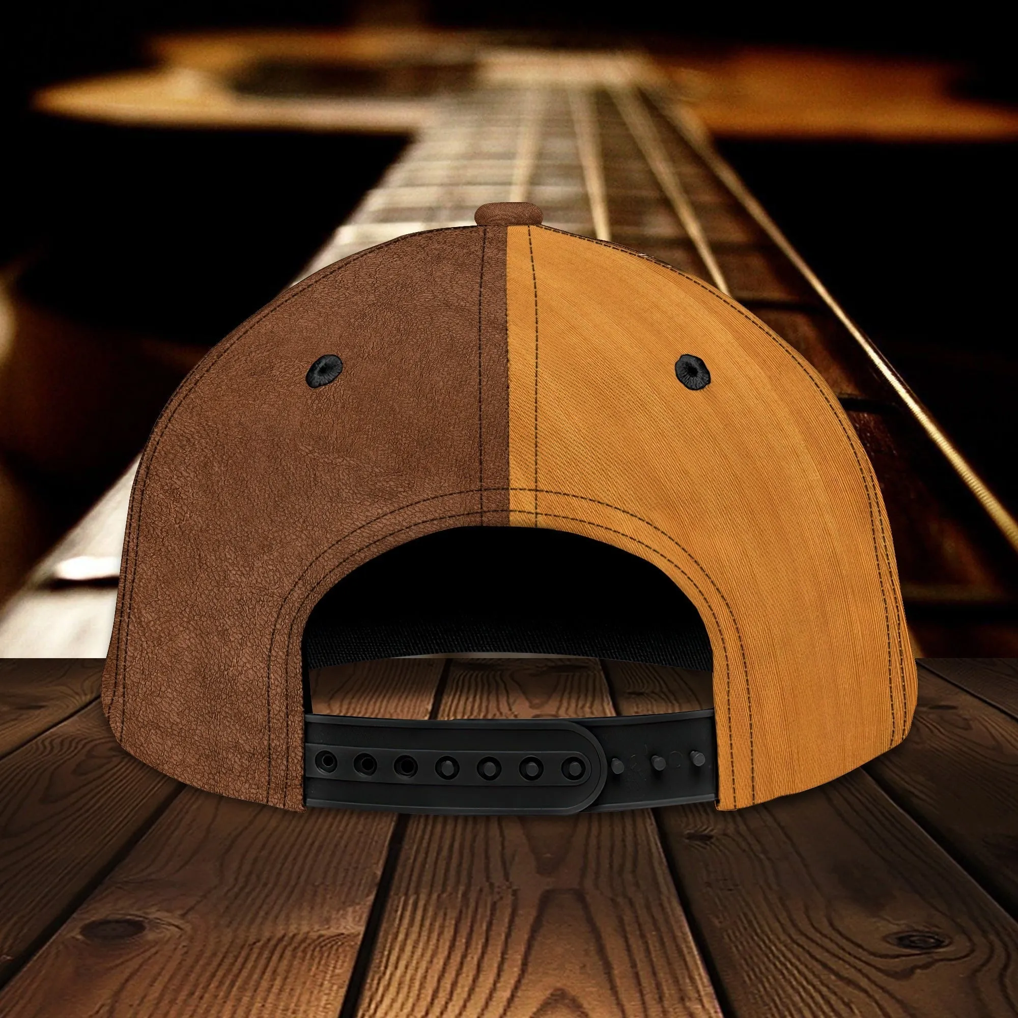 Personalized Guitar 3D Full Print Cap Hat For Musican, Guitarist, Music Is My Second Language, Music Lover Gift