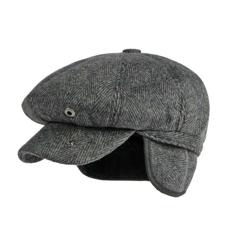 "Lacroix" Newsboy Cotton Cap