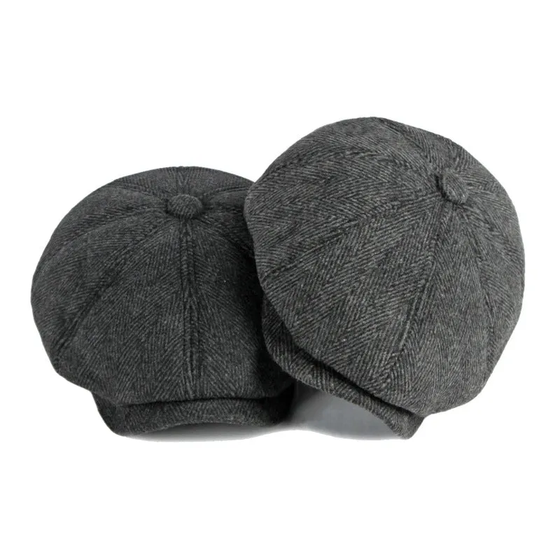 "Lacroix" Newsboy Cotton Cap