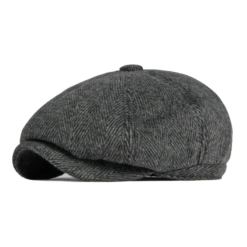 "Lacroix" Newsboy Cotton Cap