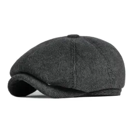 "Lacroix" Newsboy Cotton Cap