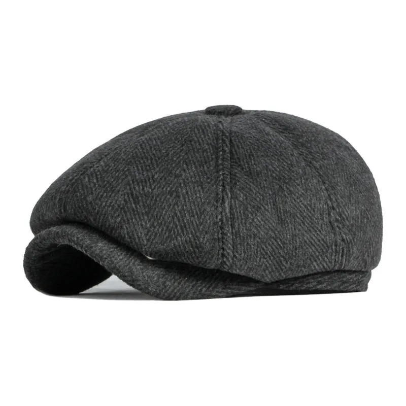 "Lacroix" Newsboy Cotton Cap