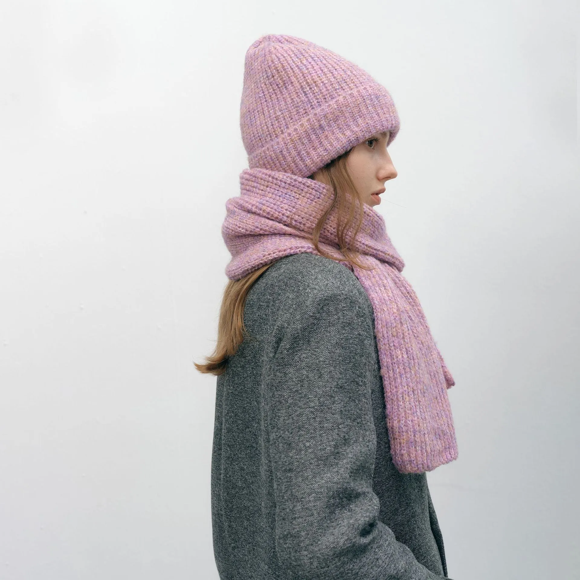 Warm Cozy Stylish Comfortable Multi-color Trendy Elegant Modern Polka Dot Scarf