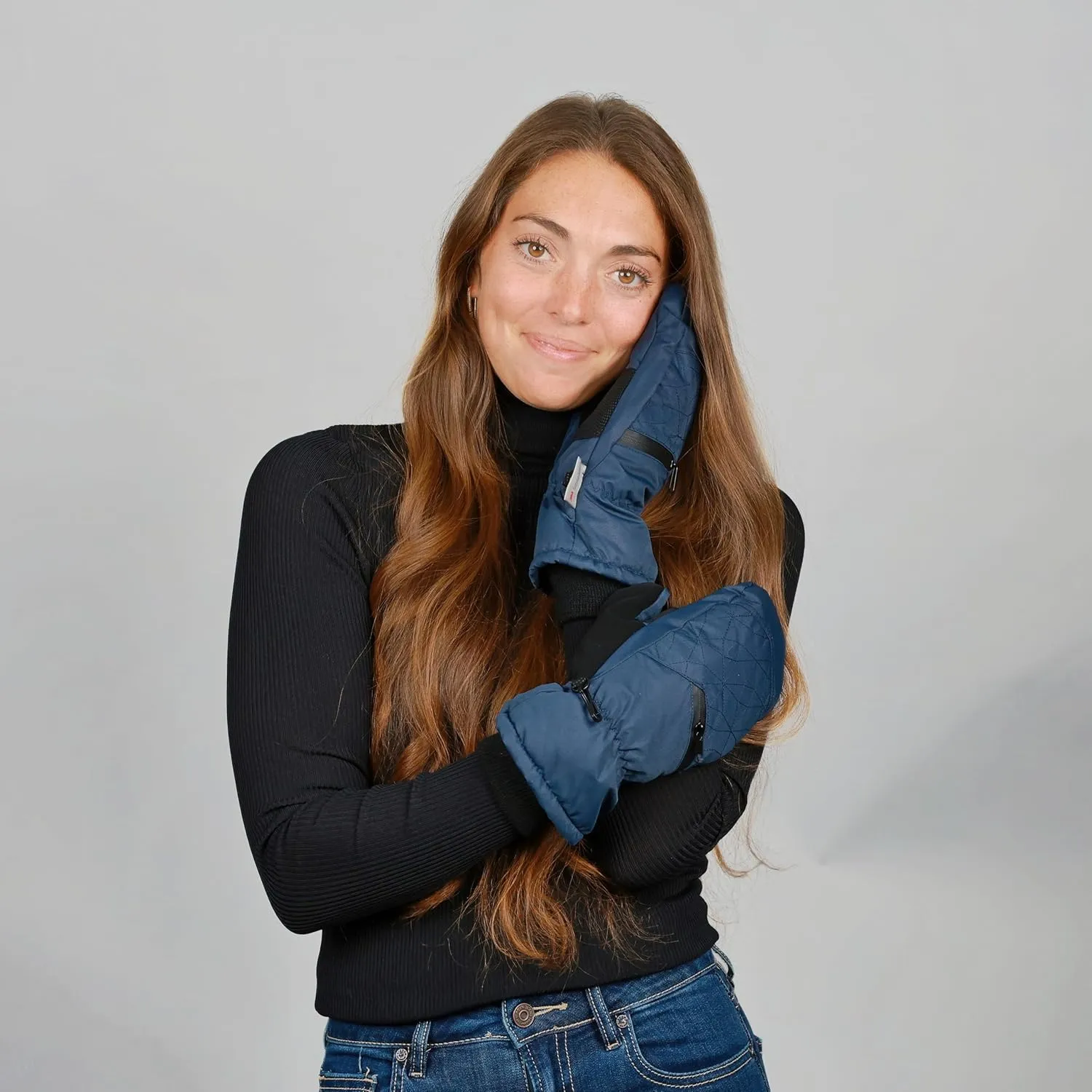 Waterproof Mittens for Women ?C Womens Mittens Cold Weather with Thinsulate M60 for Warmth