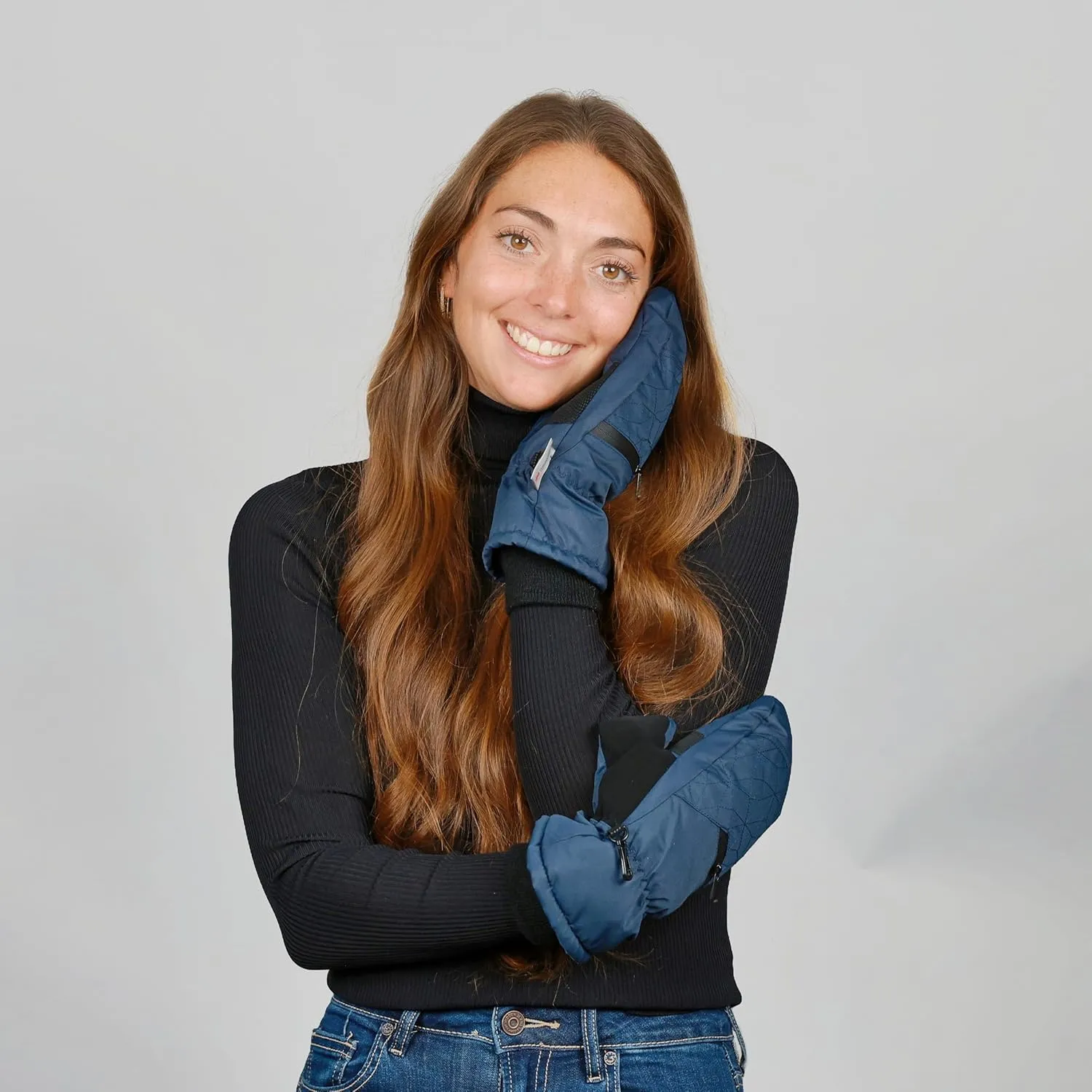 Waterproof Mittens for Women ?C Womens Mittens Cold Weather with Thinsulate M60 for Warmth