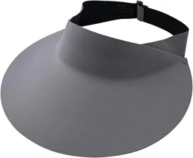 Women Wide Brimmed Non-Trace Ponytail Sunscreen Visor, Foldable Beach Sun Hat with UV Protection for Women Young Girls