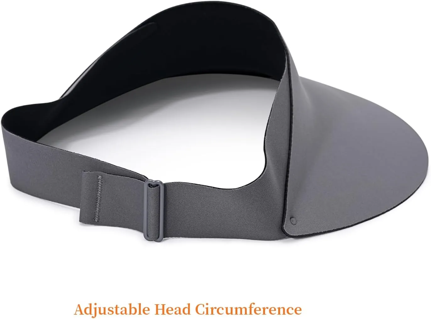Women Wide Brimmed Non-Trace Ponytail Sunscreen Visor, Foldable Beach Sun Hat with UV Protection for Women Young Girls