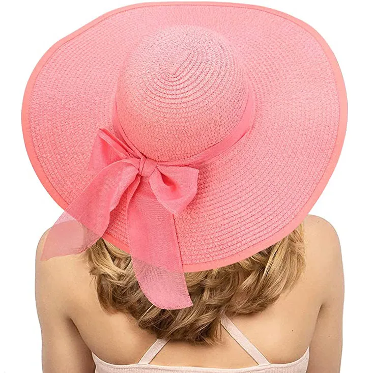 Women's Floppy Wide Brim Beach Hat